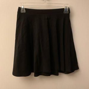 black skirt